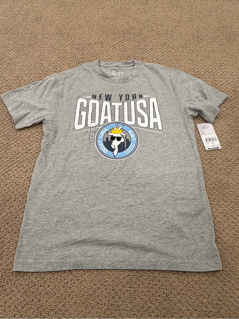 NWT Men’s GOAT NY Tee-Medium